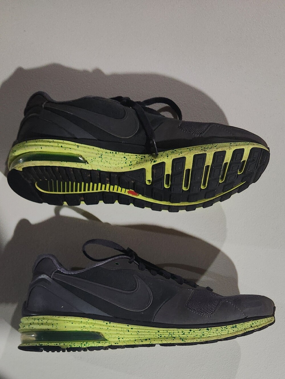 Nike Men’s Air-Cushioned Lunar MX+ Vortex Running Shoes Size 11
